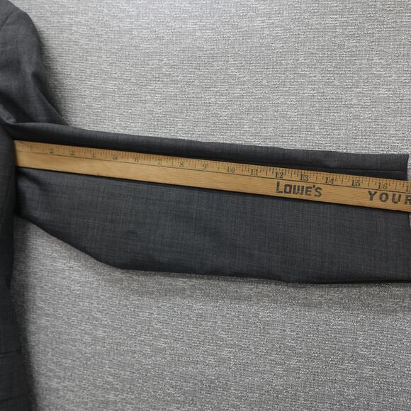 Ted Baker No Ordinary Joe London Gray Suit Jacket 36S & 30S Pants Set - Picture 9 of 16